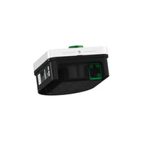Φορτιστής τοίχου Schneider Electric Schneider Charge 22 kW με υποδοχή Type 2 για φόρτιση ηλεκτρικών οχημάτων, κάτω όψη.