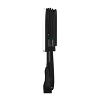 Φορτιστής τοίχου Schneider Electric Schneider Charge με ενσωματωμένο καλώδιο Type 2 για φόρτιση ηλεκτρικών οχημάτων, πλαϊνή όψη.