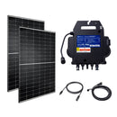 Σετ φωτοβολταϊκών μπαλκονιού 910 Wp / 799 VA | 2× Trina Solar Vertex S+ 455 W | APsystems EZ1-M-EU