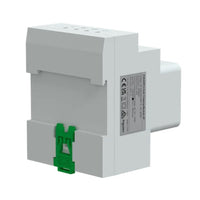 Πίσω όψη τριφασικού ελεγκτή ισχύος Schneider Charge Peak Controller για αποφυγή υπερφόρτωσης κατά τη φόρτιση ηλεκτρικού αυτοκινήτου