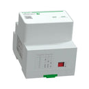 Κάτω όψη τριφασικού ελεγκτή ισχύος Schneider Charge Peak Controller για αποφυγή υπερφόρτωσης κατά τη φόρτιση ηλεκτρικού αυτοκινήτου
